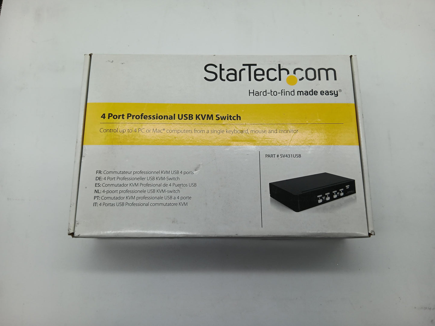 StarTech 4-Port Professional USB KVM Switch