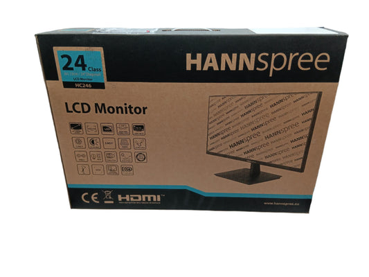 Hannspree HS 248 PPB LED display 60.5 cm (23.8″) Full HD Flat Black